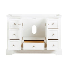 Load image into Gallery viewer, Fresca Windsor 48&quot; Matte White Traditional Bathroom Cabinet FCB2448WHM