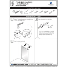 Load image into Gallery viewer, Fresca Formosa 58&quot; Floor Standing Open Bottom Double Sink Modern Bathroom Cabinet  FCB31-241224ACA-FS