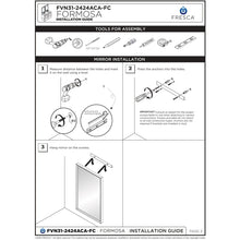 Load image into Gallery viewer, Fresca Formosa 46&quot; Floor Standing Double Sink Modern Bathroom Cabinet FCB31-2424ACA-FC