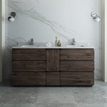 Load image into Gallery viewer, Fresca Formosa 70&quot; Floor Standing Double Sink Modern Bathroom Cabinet FCB31-301230ACA-FC