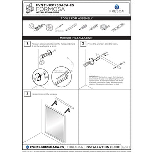 Fresca Formosa 72" Floor Standing Open Bottom Double Sink Modern Bathroom Cabinet w/ Top & Sinks FCB31-301230ACA-FS-CWH-U