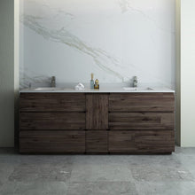 Load image into Gallery viewer, Fresca Formosa 82&quot; Floor Standing Double Sink Modern Bathroom Cabinet FCB31-361236ACA-FC