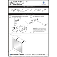 Load image into Gallery viewer, Fresca Formosa 82&quot; Floor Standing Open Bottom Double Sink Modern Bathroom Cabinet FCB31-361236ACA-FS