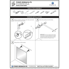 Load image into Gallery viewer, Fresca Formosa 70&quot; Floor Standing Open Bottom Double Sink Modern Bathroom Cabinet FCB31-3636ACA-FS