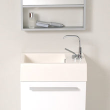 Load image into Gallery viewer, Fresca Pulito 16&quot; Small White Modern Bathroom Vanity w/ Integrated Sink FCB8002WH-I