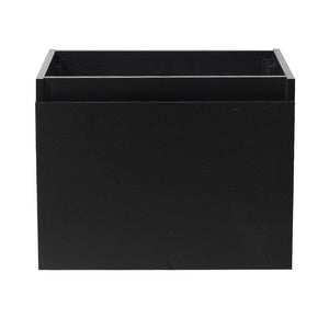 Fresca Nano 24" Black Modern Bathroom Cabinet FCB8006BW