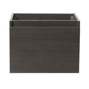 Fresca Nano 24" Gray Oak Modern Bathroom Cabinet FCB8006GO