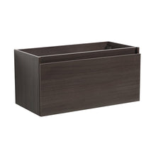 Load image into Gallery viewer, Fresca Mezzo 36&quot; Gray Oak Wall Hung Modern Bathroom Cabinet FCB8008GO