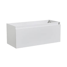 Load image into Gallery viewer, Fresca FCB8011WH Mezzo 48&quot; White Wall Hung Modern Bathroom Cabinet