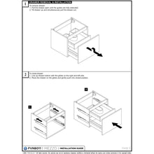 Load image into Gallery viewer, Fresca FCB8011WH Mezzo 48&quot; White Wall Hung Modern Bathroom Cabinet