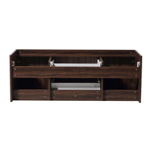 Load image into Gallery viewer, Fresca Opulento 54&quot; Walnut Modern Double Sink Cabinet FCB8013GW