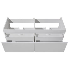 Load image into Gallery viewer, Fresca Largo 57&quot; White Modern Double Sink Bathroom Cabinet FCB8040WH