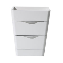 Load image into Gallery viewer, Fresca Milano 26&quot; Glossy White Modern Bathroom Cabinet FCB8525WH