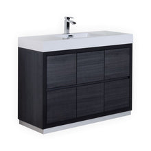 Load image into Gallery viewer, Kubebath FMB48-GO Bliss 48&quot; Gray Oak Free Standing Modern Bathroom Vanity