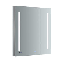 Load image into Gallery viewer, Fresca Tiempo 30&quot; Wide x 36&quot; Tall Bathroom Medicine Cabinet w/ LED Lighting &amp; Defogger FMC013036