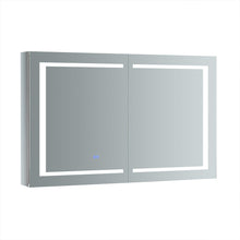 Load image into Gallery viewer, Fresca Spazio 48&quot; Wide x 30&quot; Tall Bathroom Medicine Cabinet w/ LED Lighting &amp; Defogger FMC024830