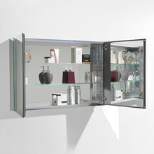 Load image into Gallery viewer, Fresca 40&quot; Wide x 26&quot; Tall Bathroom Medicine Cabinet w/ Mirrors FMC8010