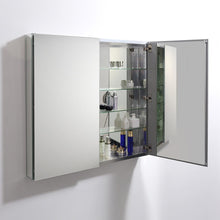 Load image into Gallery viewer, Fresca 40&quot; Wide x 36&quot; Tall Bathroom Medicine Cabinet w/ Mirrors FMC8011