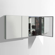 Load image into Gallery viewer, Fresca 50&quot; Wide x 26&quot; Tall Bathroom Medicine Cabinet w/ Mirrors FMC8013