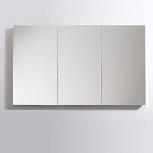 Fresca 60" Wide x 36" Tall Bathroom Medicine Cabinet w/ Mirrors FMC8020