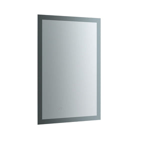 Fresca Angelo 24" Wide x 36" Tall Bathroom Mirror w/ Halo Style LED Lighting and Defogger FMR012436