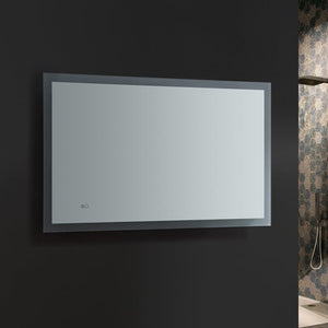 Fresca Angelo 48" Wide x 30" Tall Bathroom Mirror w/ Halo Style LED Lighting and Defogger FMR014830