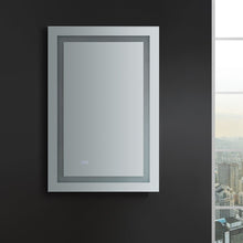 Load image into Gallery viewer, Fresca Santo 24&quot; Wide x 36&quot; Tall Bathroom Mirror w/ LED Lighting and Defogger FMR022436