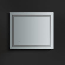 Load image into Gallery viewer, Fresca Santo 36&quot; Wide x 30&quot; Tall Bathroom Mirror w/ LED Lighting and Defogger FMR023630