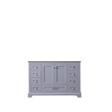 Load image into Gallery viewer, Lexora LD342248SB00000 Dukes 48&quot; Dark Grey Vanity Cabinet Only