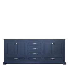 Load image into Gallery viewer, Lexora LD342280DE00000 Dukes 80&quot; Navy Blue Vanity Cabinet Only