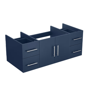 Lexora LG192248DE00000 Geneva 48" Navy Blue Vanity Cabinet Only