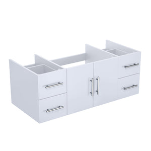Lexora LG192248DM00000 Geneva 48" Glossy White Vanity Cabinet Only