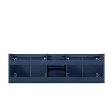 Load image into Gallery viewer, Lexora LG192260DE00000 Geneva 60&quot; Navy Blue Vanity Cabinet Only