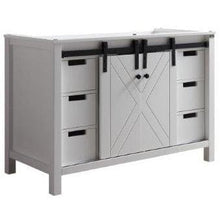 Load image into Gallery viewer, Lexora LM342248SA00000 Marsyas 48&quot; White Vanity Cabinet Only