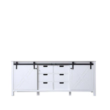 Load image into Gallery viewer, Lexora LM342280DA00000 Marsyas 80&quot; White Vanity Cabinet Only