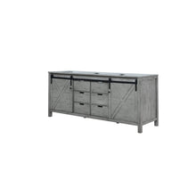 Load image into Gallery viewer, Lexora LM342280DH00000 Marsyas 80&quot; Ash Grey Vanity Cabinet Only