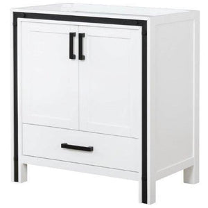 Lexora LZV352230SA00000 Ziva 30" White Vanity Cabinet Only