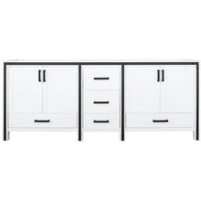 Load image into Gallery viewer, Lexora LZV352280SA00000 Ziva 80&quot; White Vanity Cabinet Only