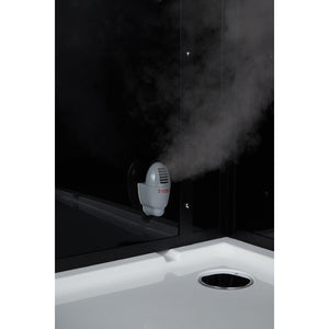 Maya Bath 205 Lucca-Black-Right Steam Shower