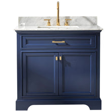Load image into Gallery viewer, Design Element Milano 36&quot; Single Vanity in Blue ML-36-BLU
