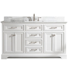 Load image into Gallery viewer, Design Element Milano 60&quot; Single Vanity in White ML-60S-WT