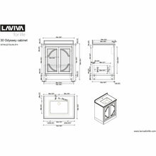 Load image into Gallery viewer, LAVIVA 313613-30G Odyssey - 30 - Maple Grey Cabinet
