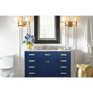 Design Element V01-54-BLU Valentino 54" Single Sink Vanity in Blue