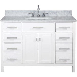 Design Element V01-48-WT Valentino 48" Single Sink Vanity in White