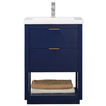 Load image into Gallery viewer, Design Element S04-24-BLU Klein 24&quot; Single Sink Vanity In Blue