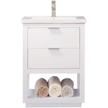 Load image into Gallery viewer, Design Element S04-24-WT Klein 24&quot; Single Sink Vanity In White