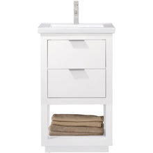 Load image into Gallery viewer, Design Element S04-20-WT Klein 20&quot; Single Sink Vanity In White
