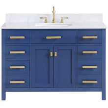 Load image into Gallery viewer, Design Element V01-48-BLU Valentino 48&quot; Single Sink Vanity in Blue