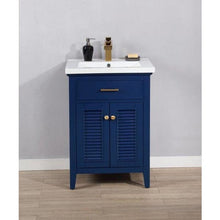 Load image into Gallery viewer, Design Element S09-24-BLU Cameron 24&quot; Single Sink Vanity In Blue