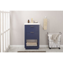 Load image into Gallery viewer, Design Element S04-20-BLU Klein 20&quot; Single Sink Vanity In Blue